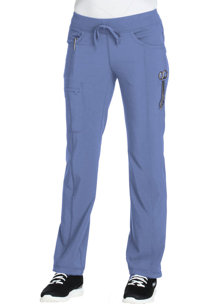 CHEROKEE INFINITY WOMEN'S 4 POCKET STRAIGHT LEG DRAWSTRING PANT