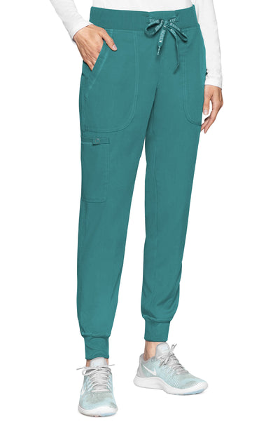 TOUCH-JOGGER-WOMENS-YOGA-PANT-TEAL-MED-COUTURE-SCRUB-ENVY