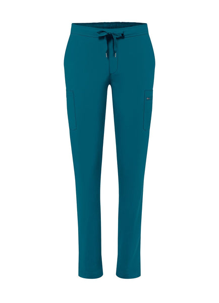 Adar Addition Women's Skinny Leg Cargo Drawstring Pant