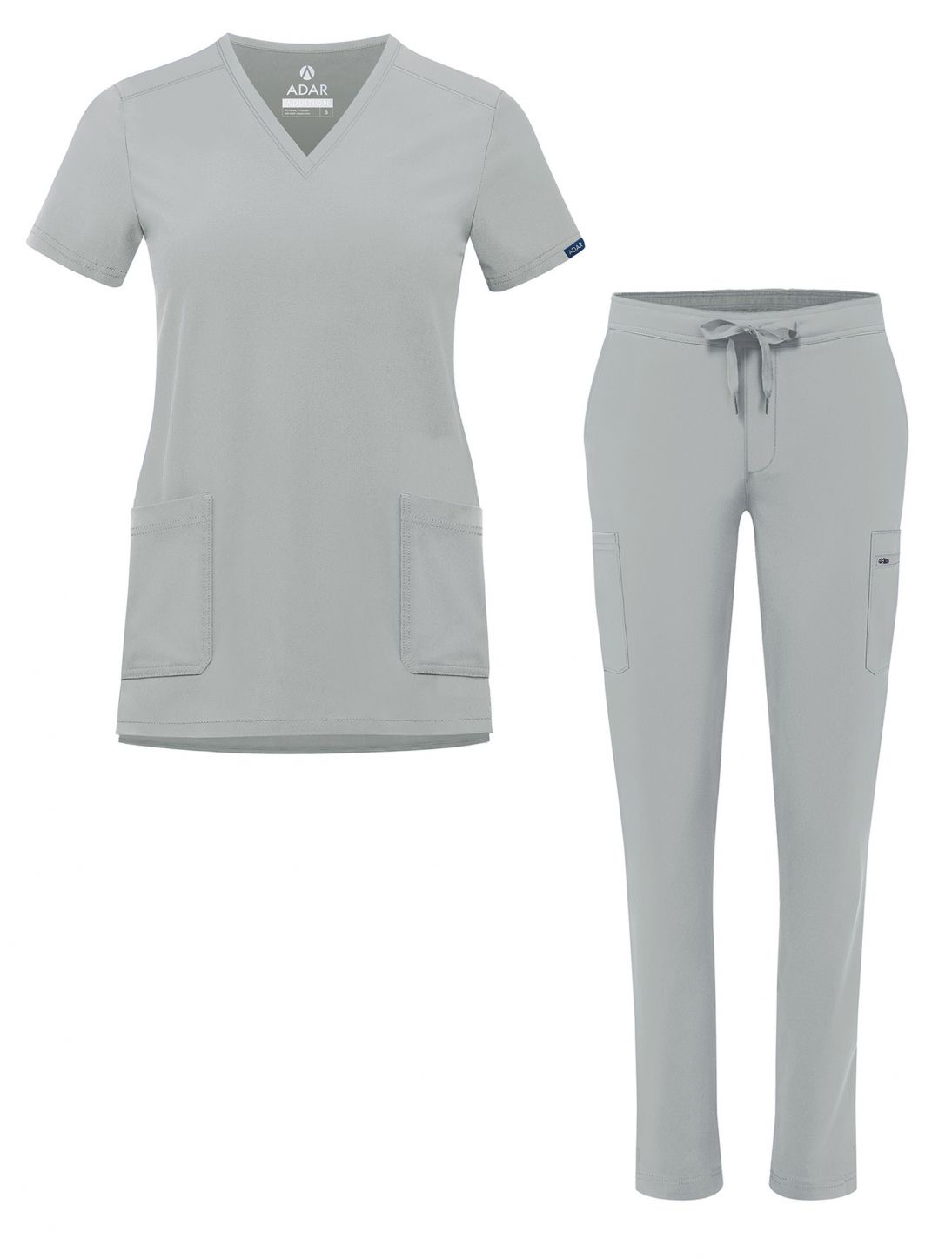 Adar-Addition-Go-Basic-Scrub-Set-Silver-Gray-Scrub-Envy