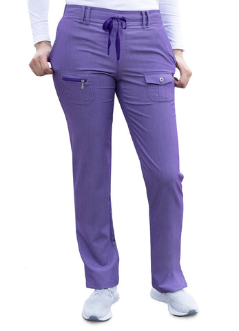 Adar Pro Heather Women's Slim Fit 6 Pocket Pant