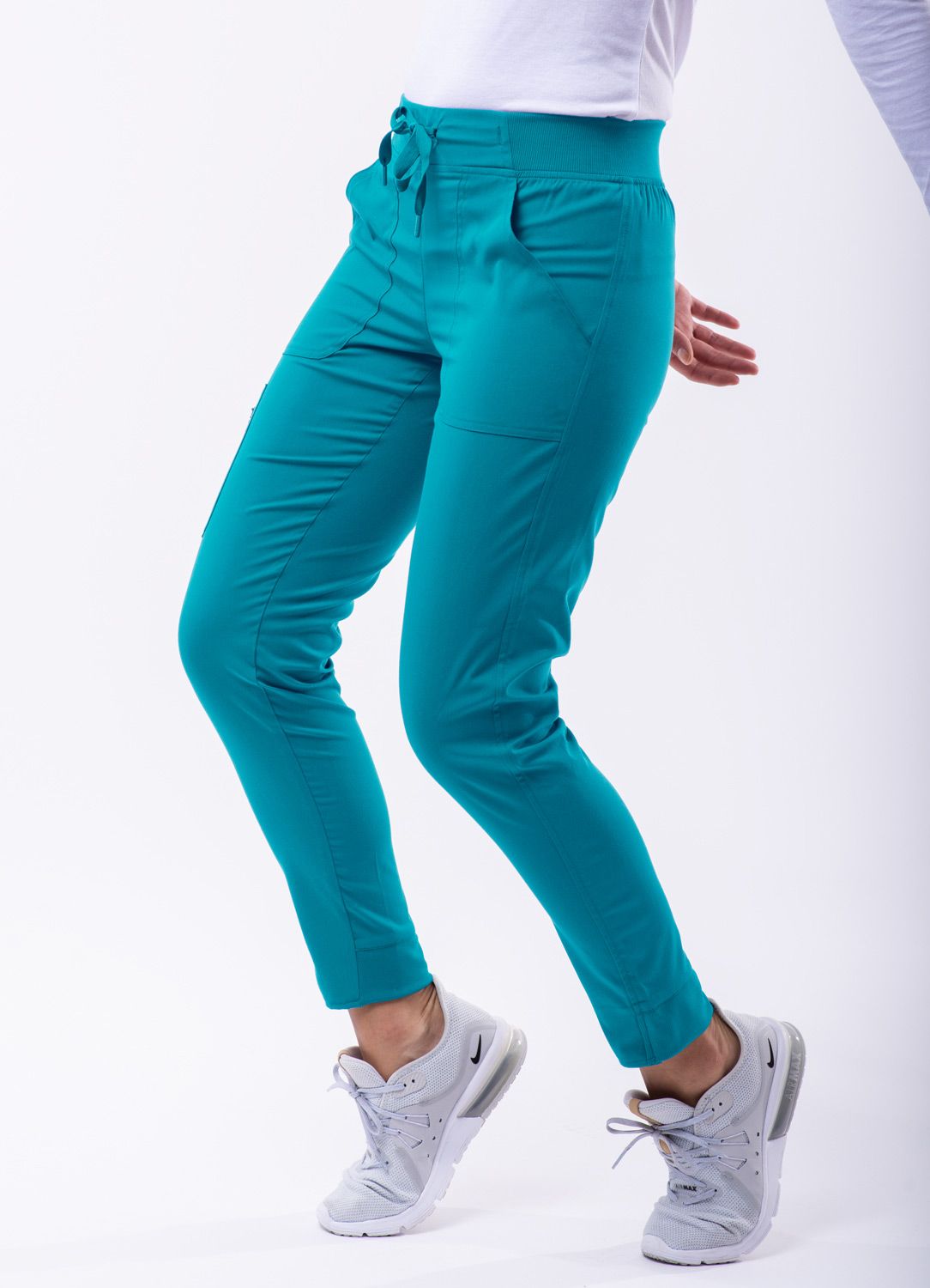 Yoga Jogger Pant-Teal Blue-Scrub Envy